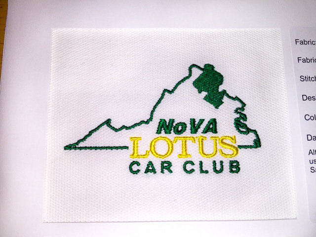 NoVA Lotus shirt logo