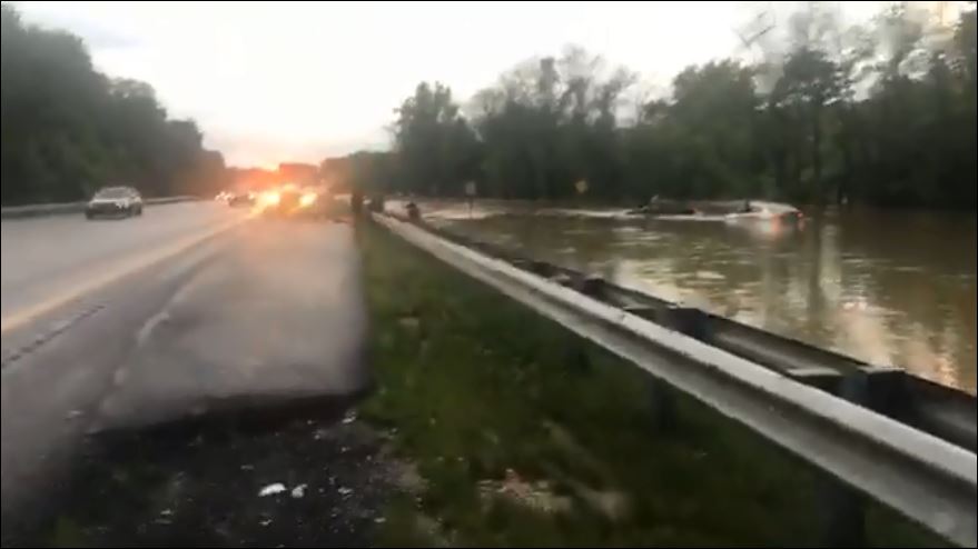 Rt. 29 Southbound Flood Pic 01