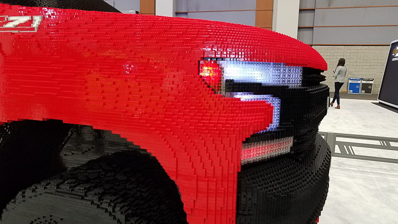 Lego Silverado Front Side