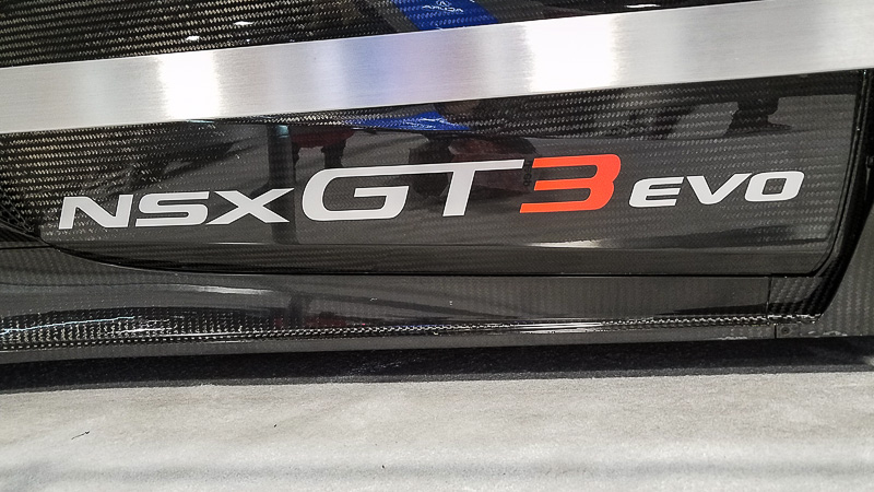 NSX GT3 Evo badging