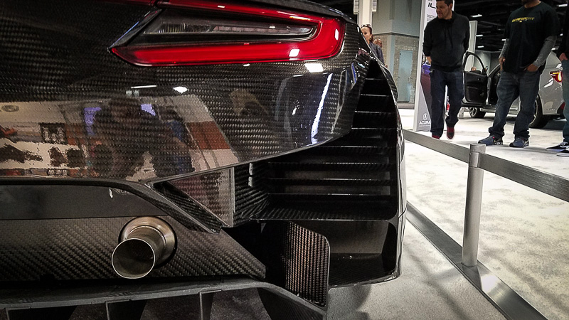 NSX GT3 Evo rear ducting